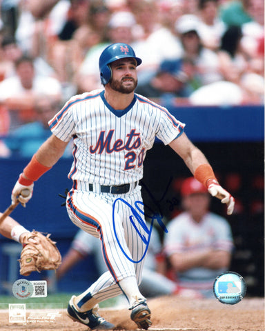 Howard Johnson Autographed New York Mets 8x10 Photo Beckett Authenticated