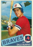 Dale Murphy Signed Atlanta Braves Red Jersey (JSA COA) 2xN.L. MVP (1982,1983)
