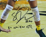 Sabrina Ionescu Oregon Ducks Signed/Inscribed 16x20 Photo Framed Fanatics 157386