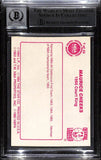 Maurice Cheeks Signed 1986 Star Card #7 Trading Card Grade 10 Beckett 43871