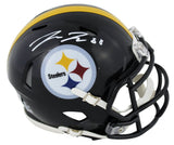 Pat Freiermuth Signed Pittsburgh Steelers Mini Speed Helmet BAS