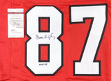 Claude Humphrey Signed Atlanta Falcons Jersey (JSA COA) 6xPro Bowl Defensive End