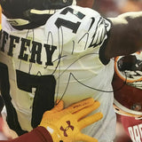 FRAMED Autographed/Signed ALSHON JEFFERY Philadelphia Eagles 16x20 Photo JSA COA