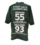 Graham/Williams Dual-Signed Green Custom Football Jersey Eagles Beckett 192788