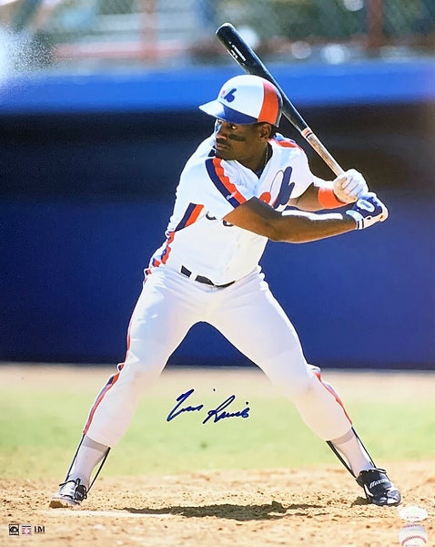 Montreal Expos Hall of Famer TIM RAINES Signed 16x20 Action photo #2 AUTO - JSA
