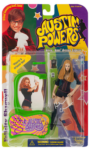 Heather Graham Signed Austin Powers Felicity 1999 Action Figure NIB - (SS COA)