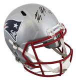 Patriots Rob Gronkowski Authentic Signed Full Size Speed Rep Helmet Steiner