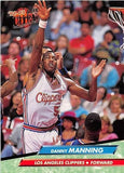Danny Manning Signed Los Angeles Clippers Jersey (JSA COA) #1 Overall Pck 1988