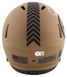 Steelers Jerome Bettis Signed STS II Full Size Speed Rep Helmet BAS Witnessed