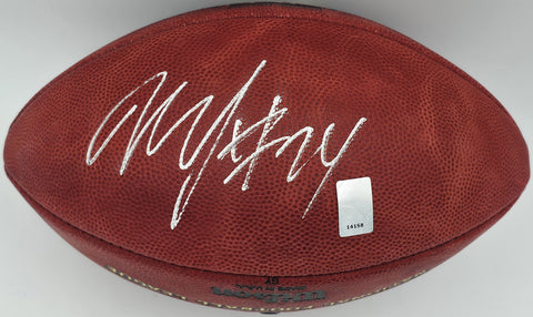 Marshawn Lynch Autographed Leather 2013 NFC Champions Football 299/500 ML 14158