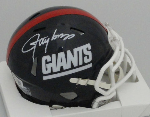 NY Giants HOF'er LAWRENCE TAYLOR Signed Riddell Speed Mini Helmet AUTO - BAS