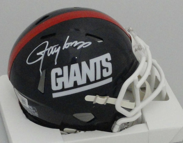 NY Giants HOF'er LAWRENCE TAYLOR Signed Riddell Speed Mini Helmet AUTO - BAS