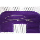 Jordan Addison Autographed/Signed Pro Style White XL Jersey Beckett 40947