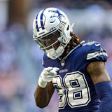 Ceedee Lamb Signed Cowboys 35"x43" Framed Jersey (JSA) 2020 1st Round Pick W.R.