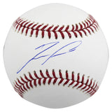 Braves Ronald Acuna Jr. Authentic Signed Oml Baseball w/ Case BAS Witnessed