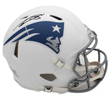 AJ Brown Signed New England Patriots Speed Authentic Rivalries NFL Helmet