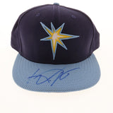 Wander Franco Signed Tampa Bay Rays Fitted Hat (JSA COA) Young Phenom Shortstop