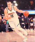 Nikola Jokic Autographed Nike Nuggets Jersey Framed w/ Inscription Beckett COA