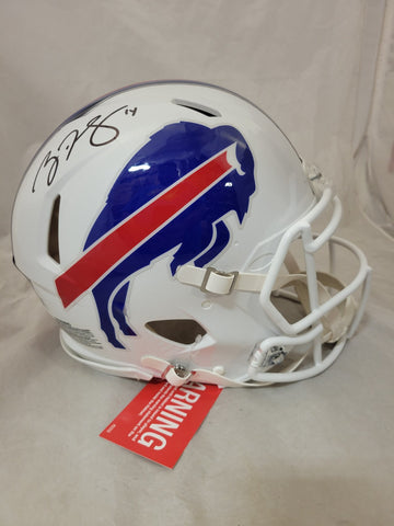 RYAN FITZPATRICK SIGNED BUFFALO BILLS F/S SPEED AUTHENTIC HELMET BECKETT QR