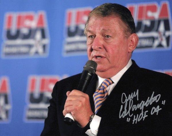 Jerry Colangelo Autographed 8x10 Photo Team USA Team HOF 04 244950