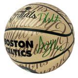 Boston Celtics Team Signed Gold LE Basketball Tatum/White/Horford+ Fanatics/JSA