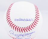 Roberto Alomar Autographed Rawlings OML STAT Baseball - Beckett W Hologram *Blue