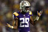 Greedy Williams Signed LSU Tigers Jersey (Beckett) Browns 2nd Round Pick 2019