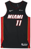Framed Jaime Jaquez Jr. Miami Heat Autographed Nike Black Icon Authentic Jersey