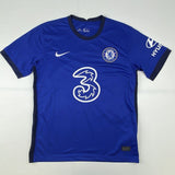 Autographed/Signed MASON MOUNT Chelsea FC Blue Soccer Jersey Beckett BAS COA #2