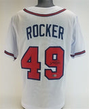 John Rocker Signed Atlanta Braves Jersey (Beckett) Mr. Controversial Statement