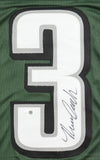 Nolan Smith Jr Philadelphia Signed Green Football Jersey JSA QR Hologram