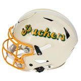 Brett Favre Autographed Green Bay Packers RETRO Speedflex Helmet Radtke