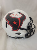 NICO COLLINS SIGNED HOUSTON TEXANS LUNAR ECLIPSE SPEED AUTHENTIC HELMET BECKETT