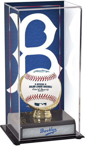 Brooklyn Dodgers Sublimated Display Case with Image
