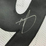 FRAMED Autographed/Signed MINKAH FITZPATRICK 33x42 Pitt White Jersey PSA COA