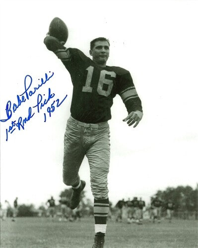 GB Packers quarterback BABE PARILLI Signed 8x10 Photo #3 AUTO w/ 1st Rnd Pick