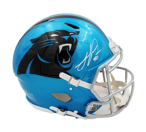 Julius Peppers Signed Carolina Panthers Speed Authentic Flash NFL Helmet
