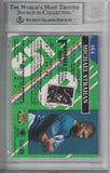 Michael Strahan Signed 1993 Topps Stadium Club #384B Rookie Card BAS 30405