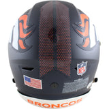 Bo Nix Autographed Denver Broncos SpeedFlex Helmet Beckett Witness 51395