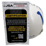 Bill Polian HOF Signed/Inscr Indianapolis Colts Mini Football Helmet JSA 213104