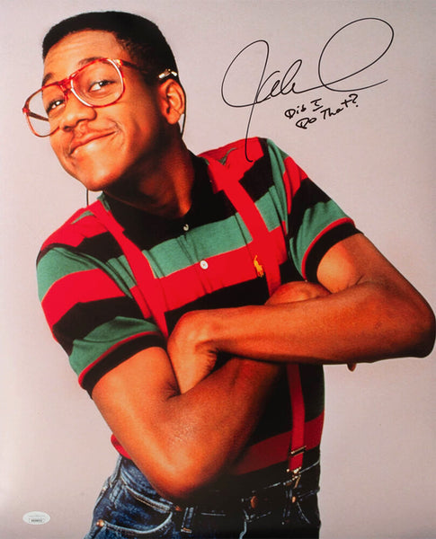 Jaleel White Signed Steve Urkel Family Matters 16x20 w/Did I Do That? - (SS COA)