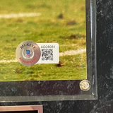 Shannon Sharpe Autographed Denver Broncos 8x10 Photo w/ Plaque BAS COA