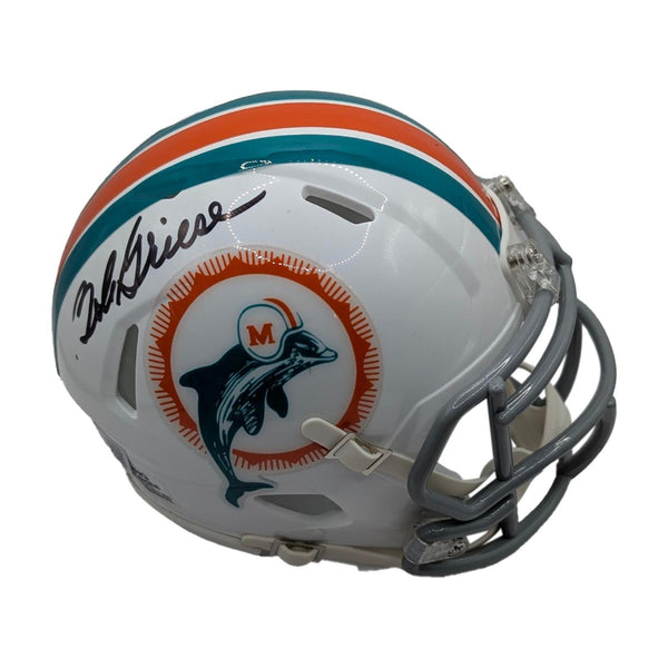 Bob Griese Autographed Miami Dolphins Speed Mini Helmet - BAS
