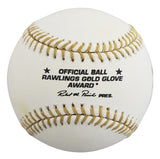 Tigers Lou Whitaker Signed Rawlings Gold Glove Logo OML Baseball BAS #BV01150