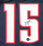 Nikola Jokic Signed Denver Nuggets Jersey (Beckett) 3xNBA MVP/ 2023 NBA Champion