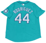 JULIO RODRIGUEZ SIGNED SEATTLE MARINERS #44 TEAL NIKE LIMITED JERSEY MLB AUTH