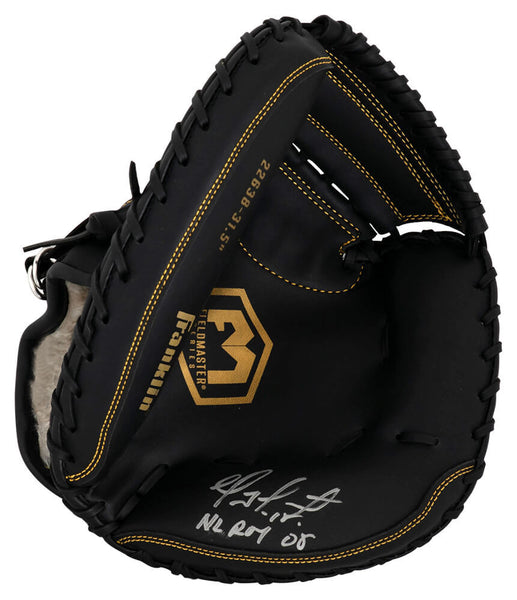 Geovany Soto Signed Franklin Black Baseball Catchers Glove w/NL ROY 08- (SS COA)