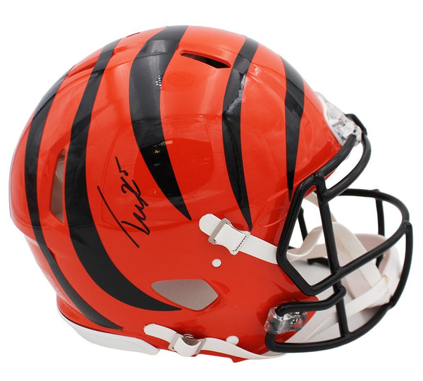 Tee Higgins Signed Cincinnati Bengals Speed Authentic NFL Helmet