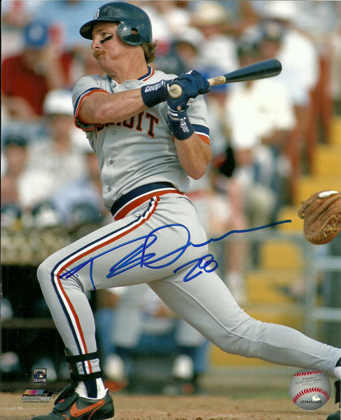 Detroit Tigers Outfielder ROB DEER Signed 8x10 Action Photo AUTO #1