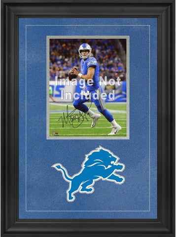 Detroit Lions Deluxe 8" x 10" Vertical Photo Frame with Team Logo